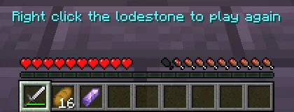 An amethyst in the inventory and a hint for the next run